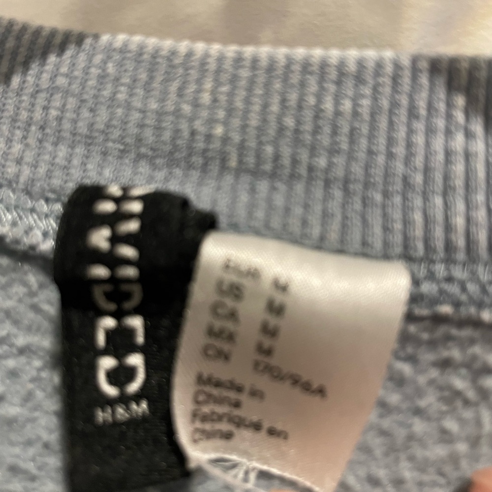 H&M Light Blue Sweatshirt - Picture 2 of 5